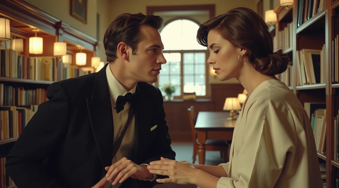 Scena dal film 'Tra le Righe del Destino'