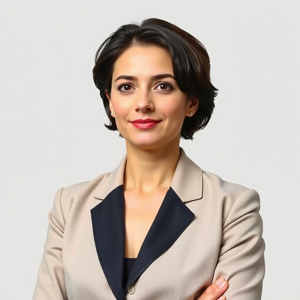 Ritratto di Maria Rossi, Caporedattrice di Luce Quotidiano